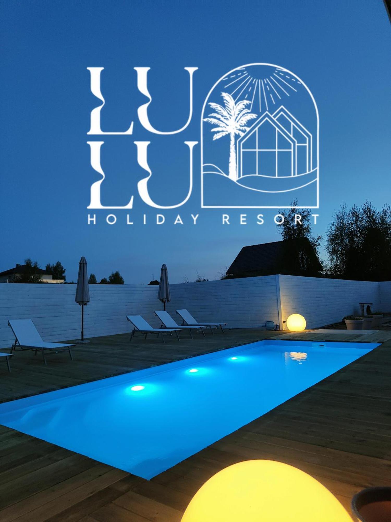 Lulu Holiday Resort Domki Z Podgrzewanym Basenem Мєлно Екстер'єр фото